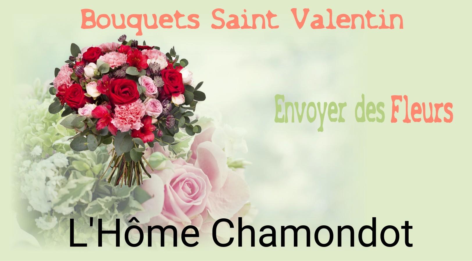 Roses de Saint-Valentin livrées à L'Hôme-Chamondot